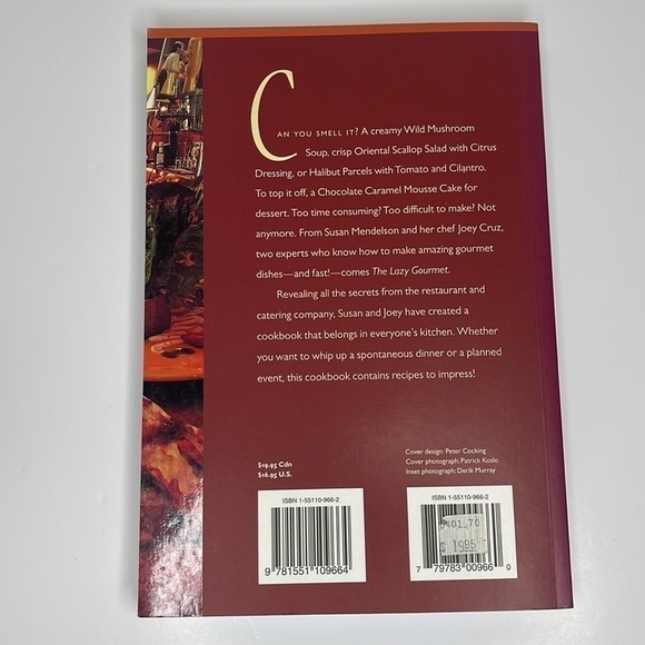 3/$20 ❤️ THE Lazy Gourmet Cook Book - Picture 3 of 3